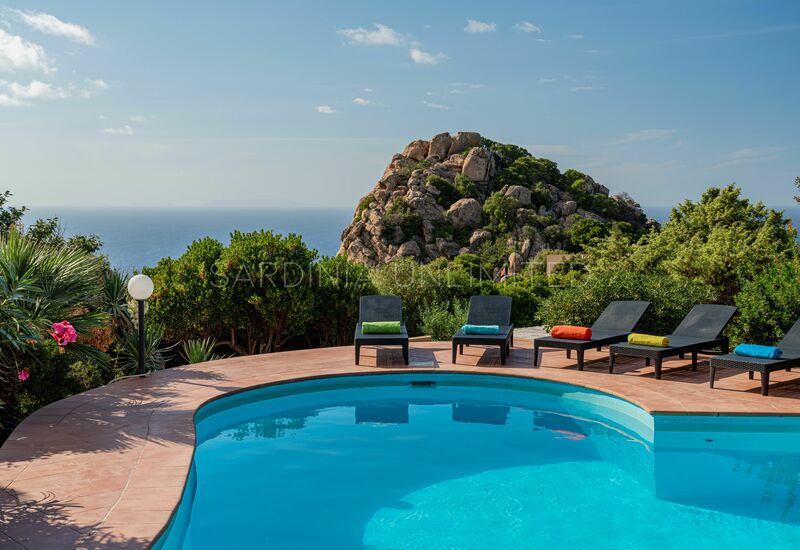 Villa Zinnia: Villa for rent in Costa Paradiso with private pool and sea view