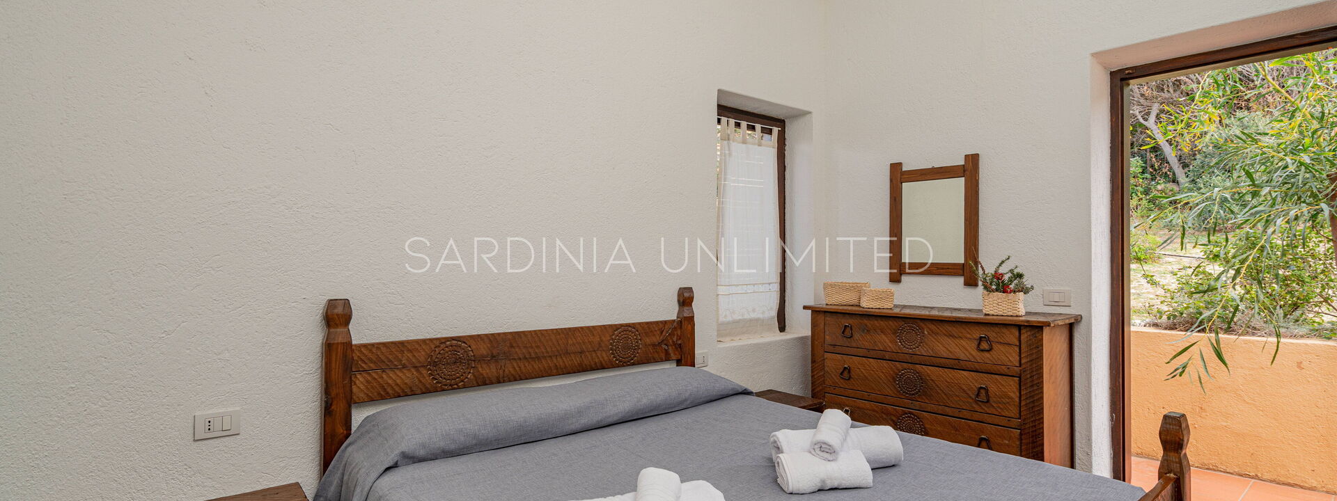 Villa Baia di Myrtama: slaapkamer