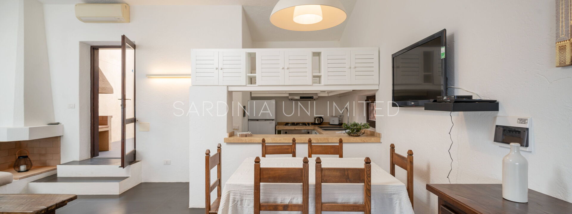 Villa Baia di Myrtama: Lunchroom