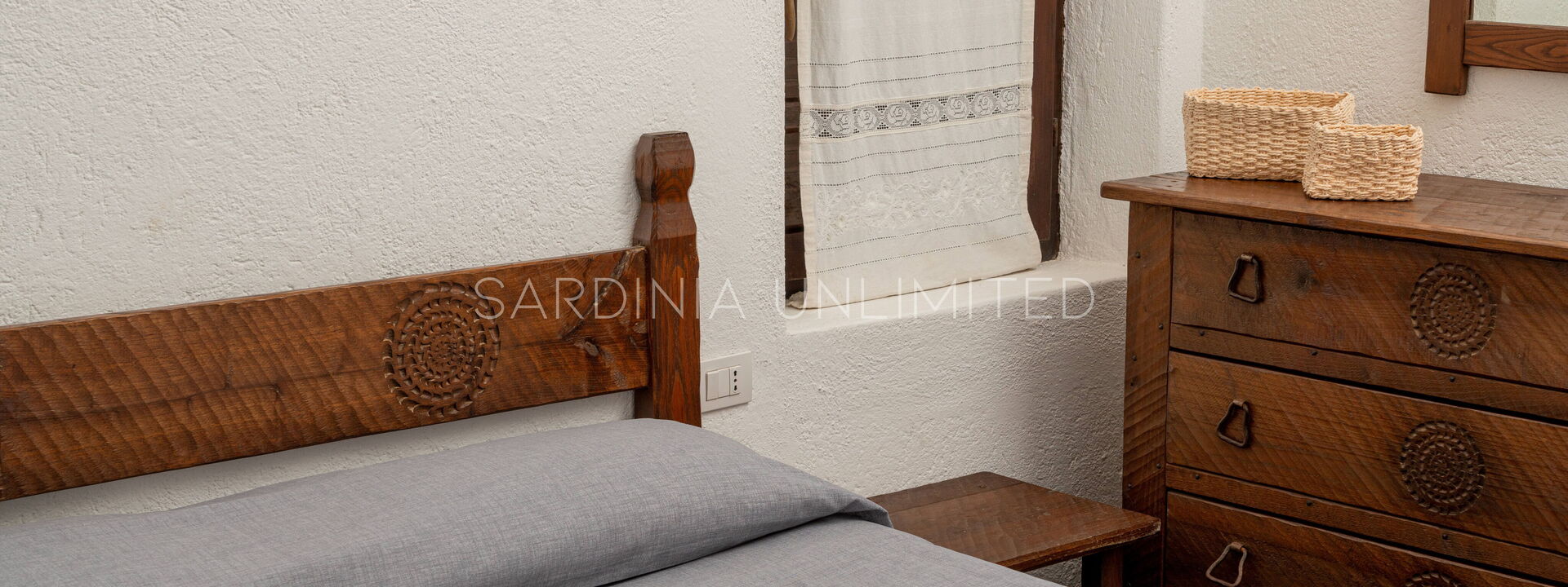 Villa Baia di Myrtama: slaapkamer