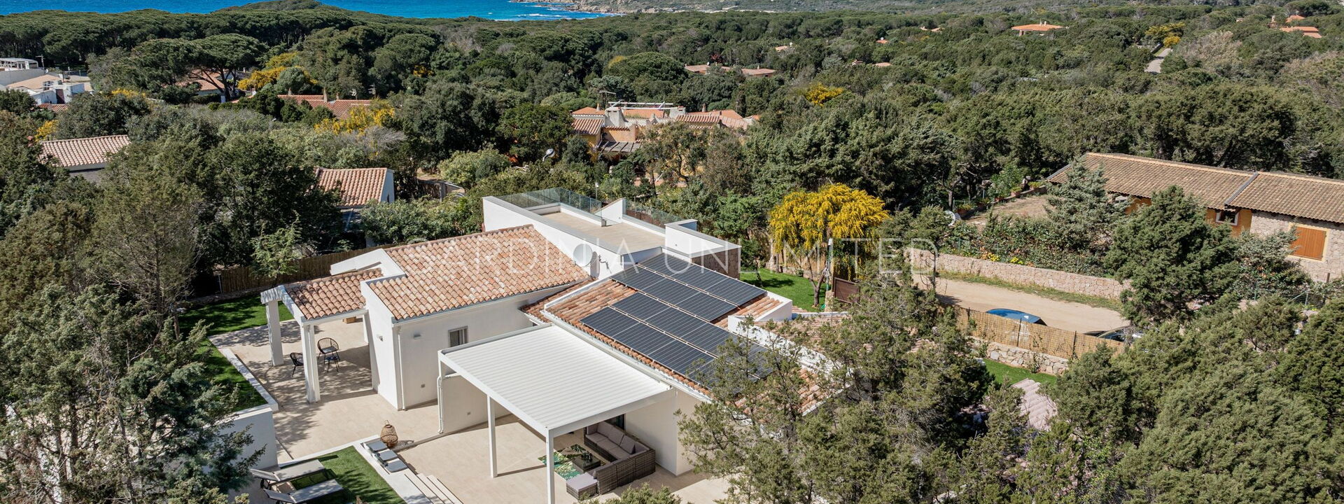 Villa Blue Kalinda: Esterni, Vista Panoramica