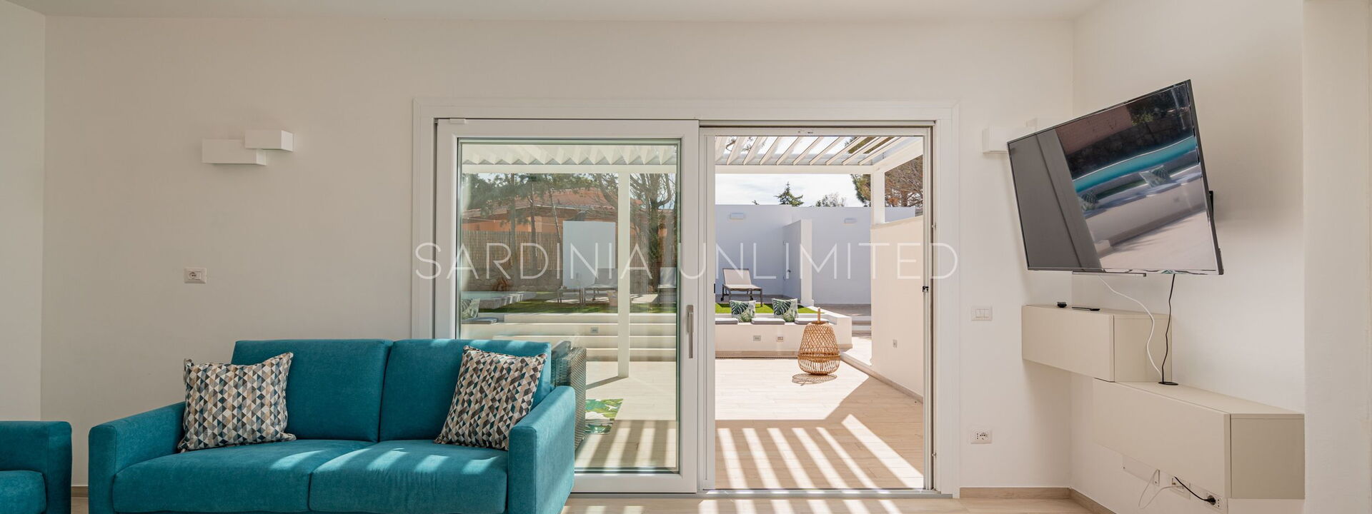 Villa Blue Kalinda: Soggiorno