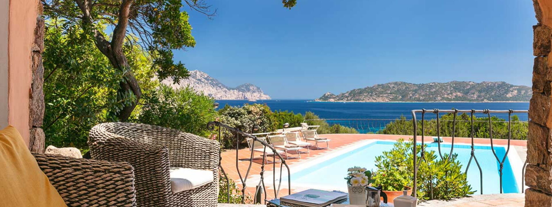 La Dama Di Molara: Esterni, Piscina, Vista Panoramica