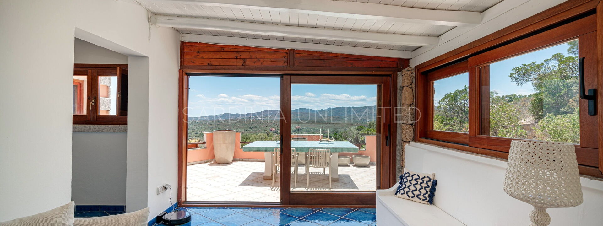 Villa Selene Blu: Woonkamer