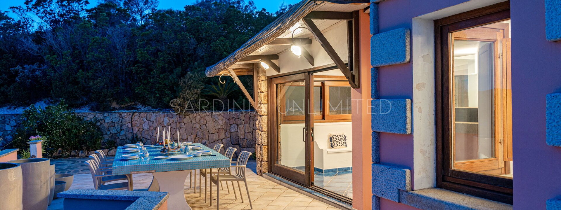 Villa Selene Blu: Balkon / terras / patio