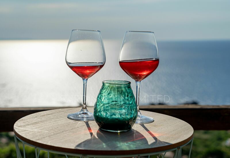 Villetta Paradiso: Balcony / Terrace / Patio, Food, Scenic View