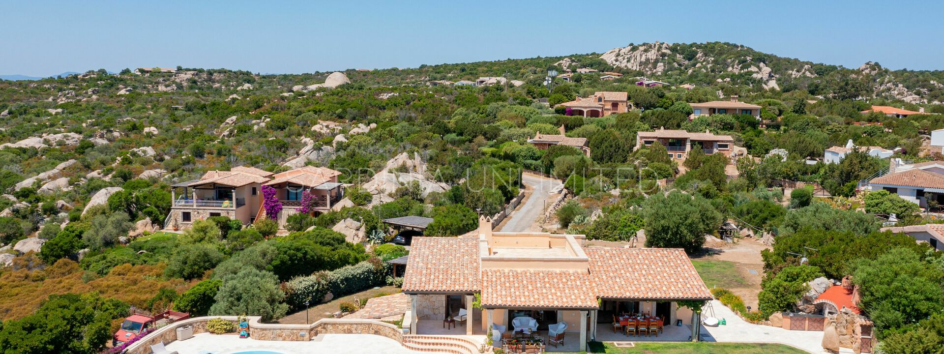 Villa Sa Mola: Buitenkanten, zwembad