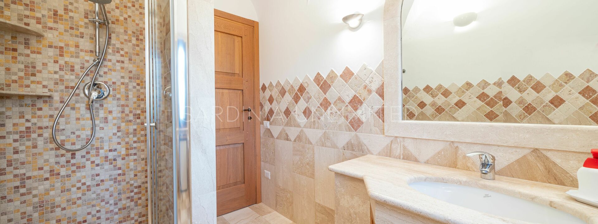 Villa Sa Mola: Badkamer