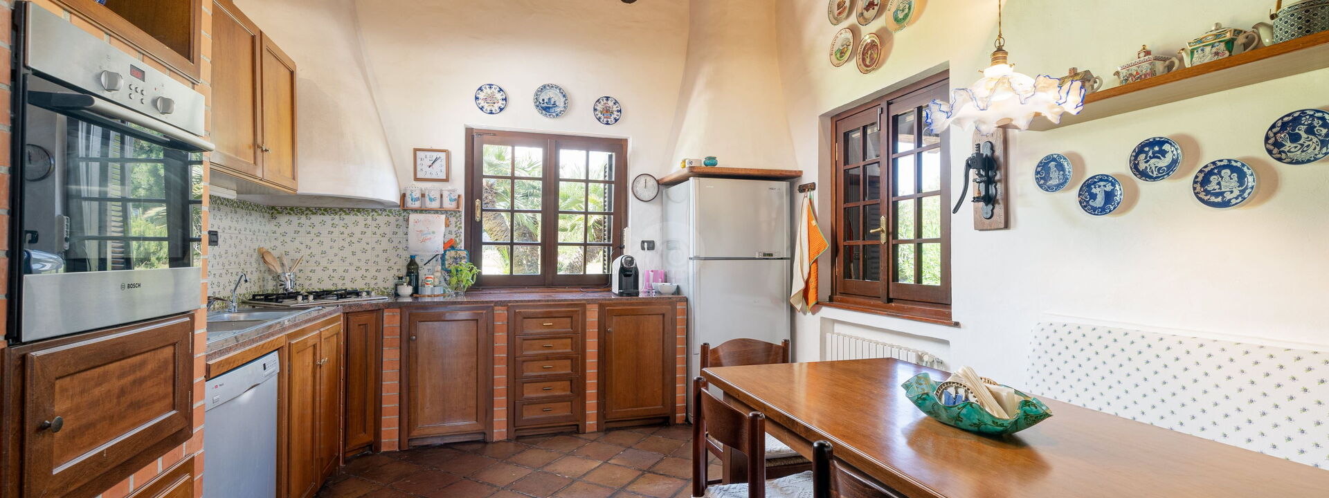 Villa Sogno Indaco: Küche