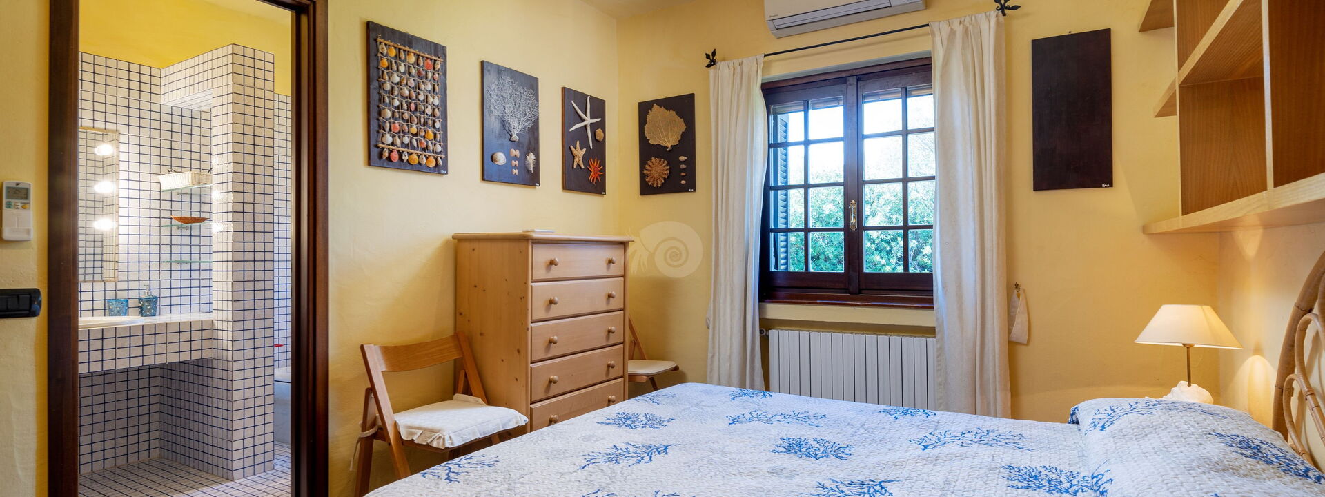 Villa Sogno Indaco: Schlafzimmer