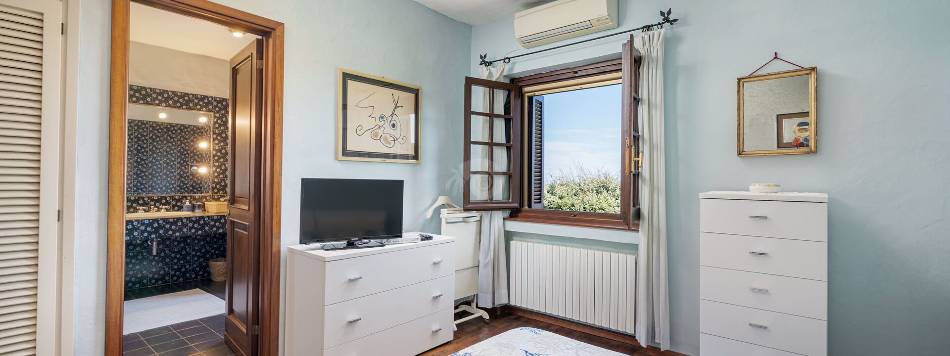 Villa Sogno Indaco: Schlafzimmer