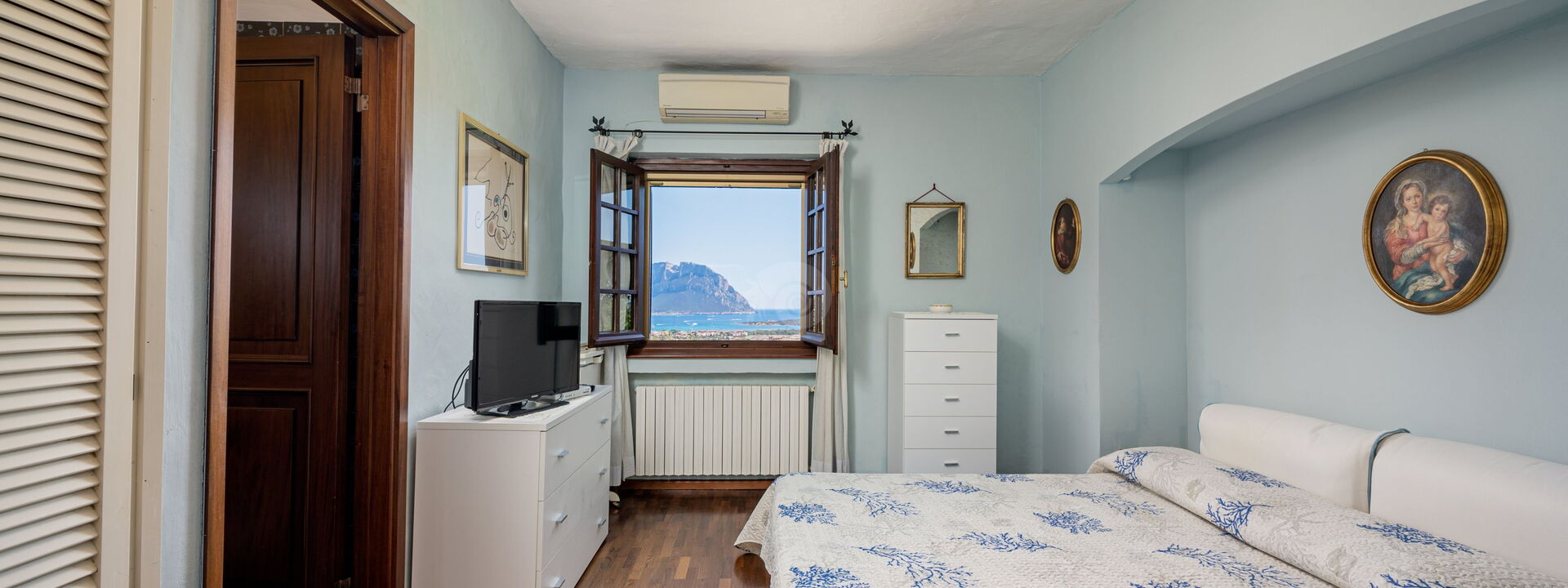 Villa Sogno Indaco: Schlafzimmer