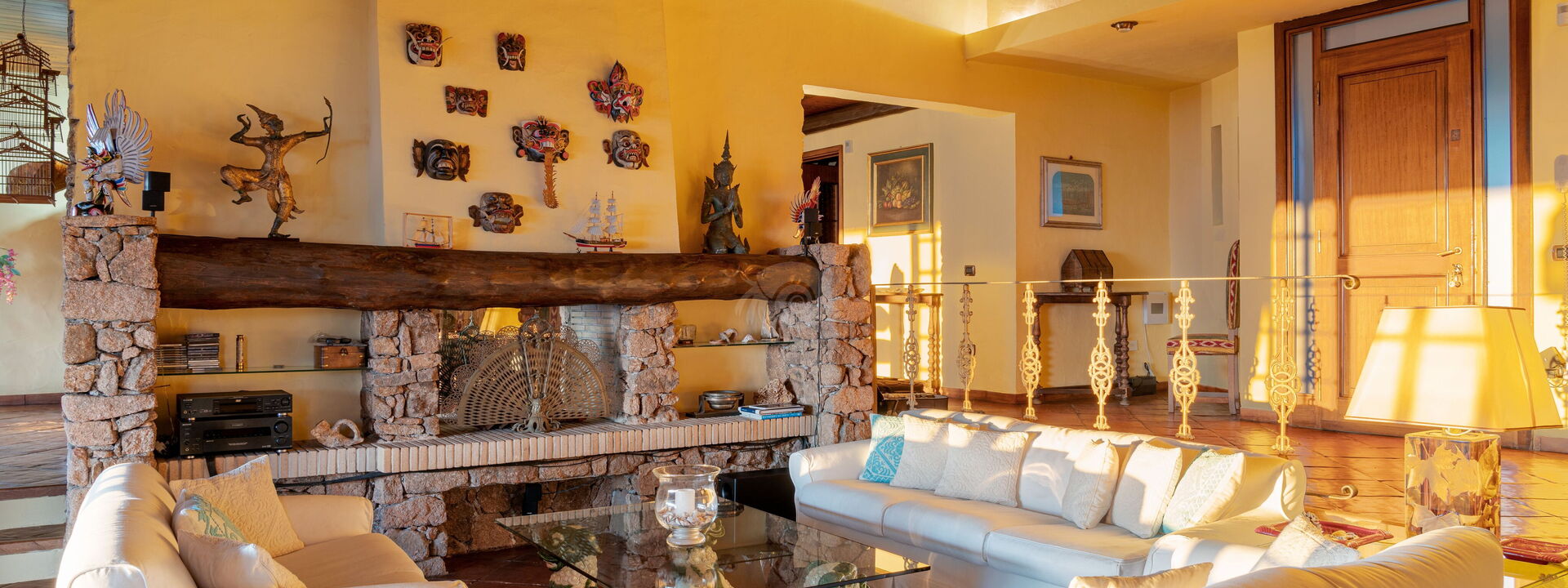 Villa Sogno Indaco: Wohnzimmer