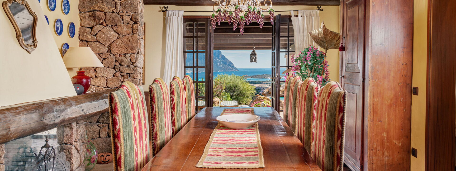 Villa Sogno Indaco: Wohnzimmer