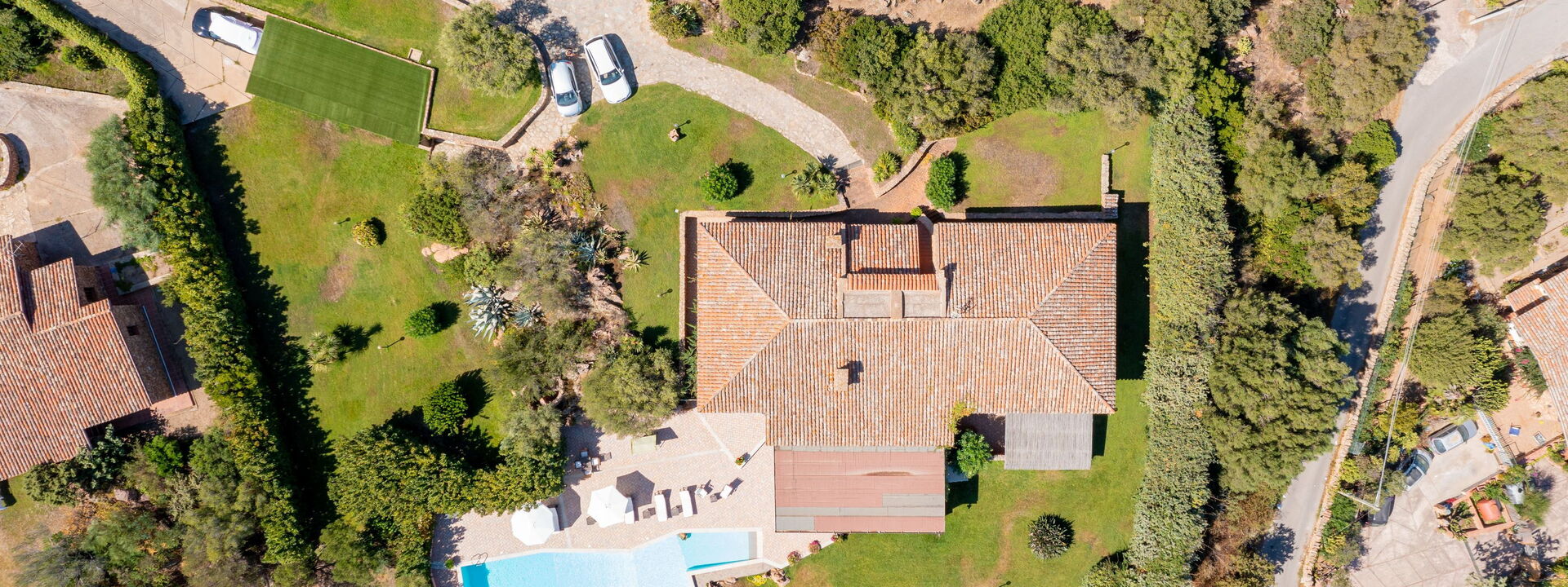 Villa Sogno Indaco: Ansichten, Außen