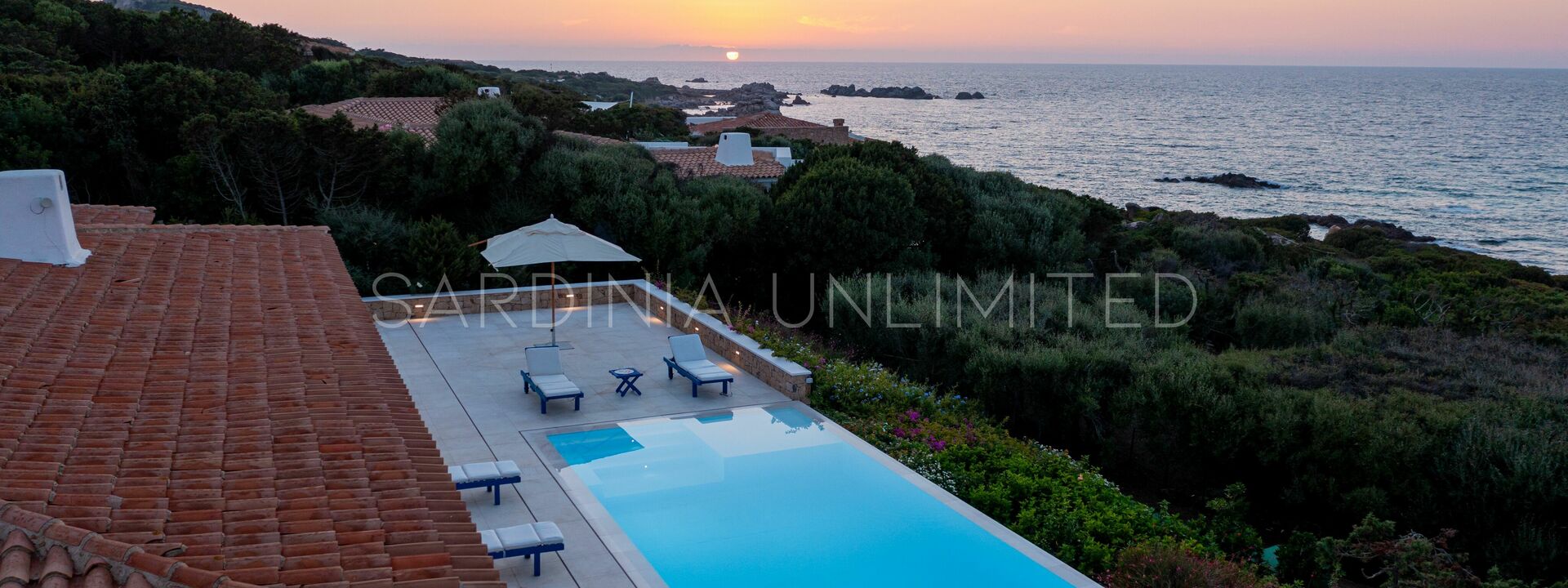 Villa Gloriator: Ansichten, Schwimmbad