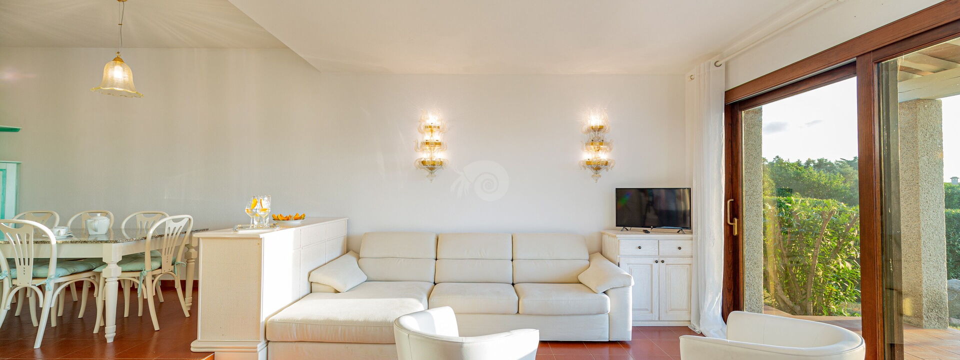 Villa Incanto di Gallura: Wohnzimmer