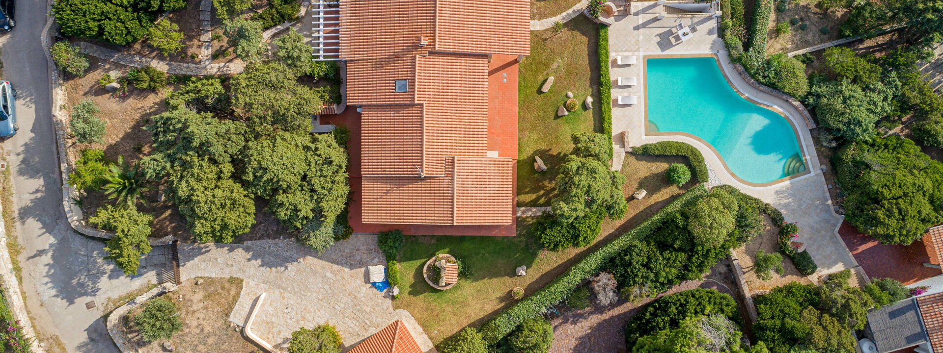 Villa Incanto di Gallura: Außen