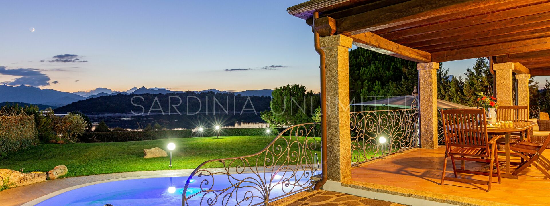 Villa Danza Dei Fenicotteri: Balcone / Terrazza / Patio, Esterni, Piscina, Vista Panoramica