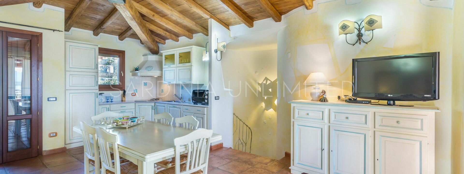 Villa Danza Dei Fenicotteri: Cucina, Sala da pranzo