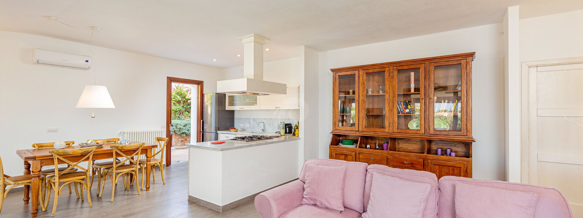 Villa Belle: Küche, Wohnzimmer