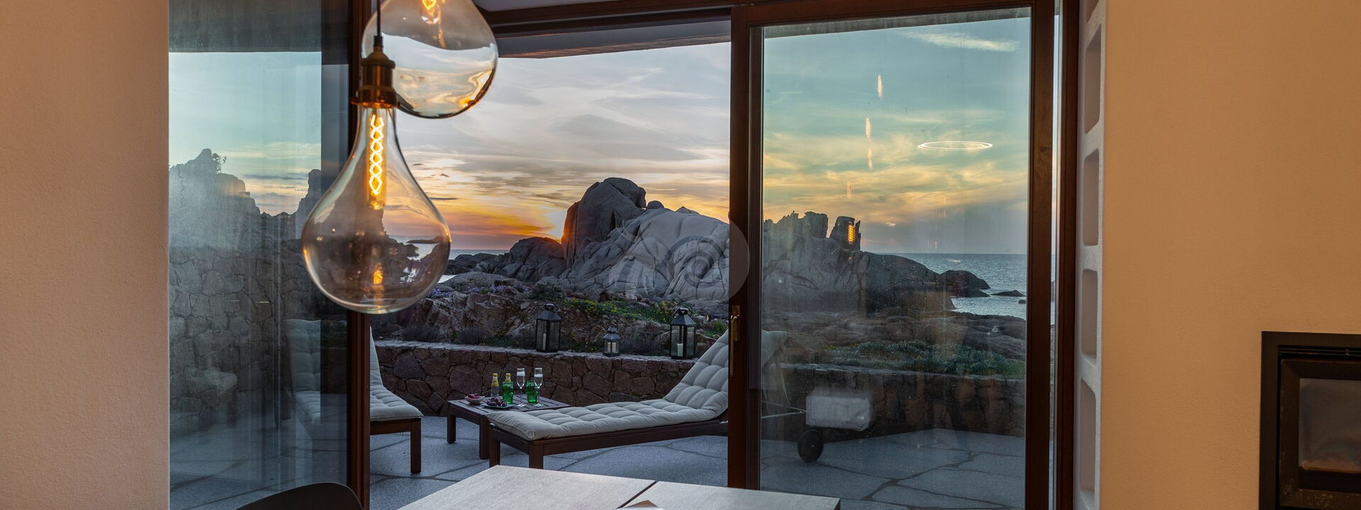 Villa Il Rosso di Tramonto: Balcone / Terrazza / Patio, Soggiorno