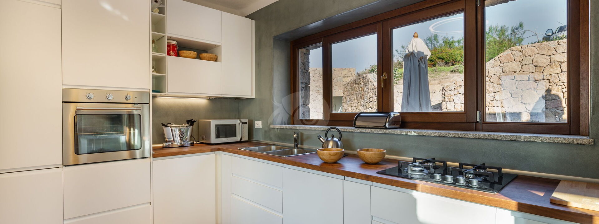 Villa Il Rosso di Tramonto: Cucina