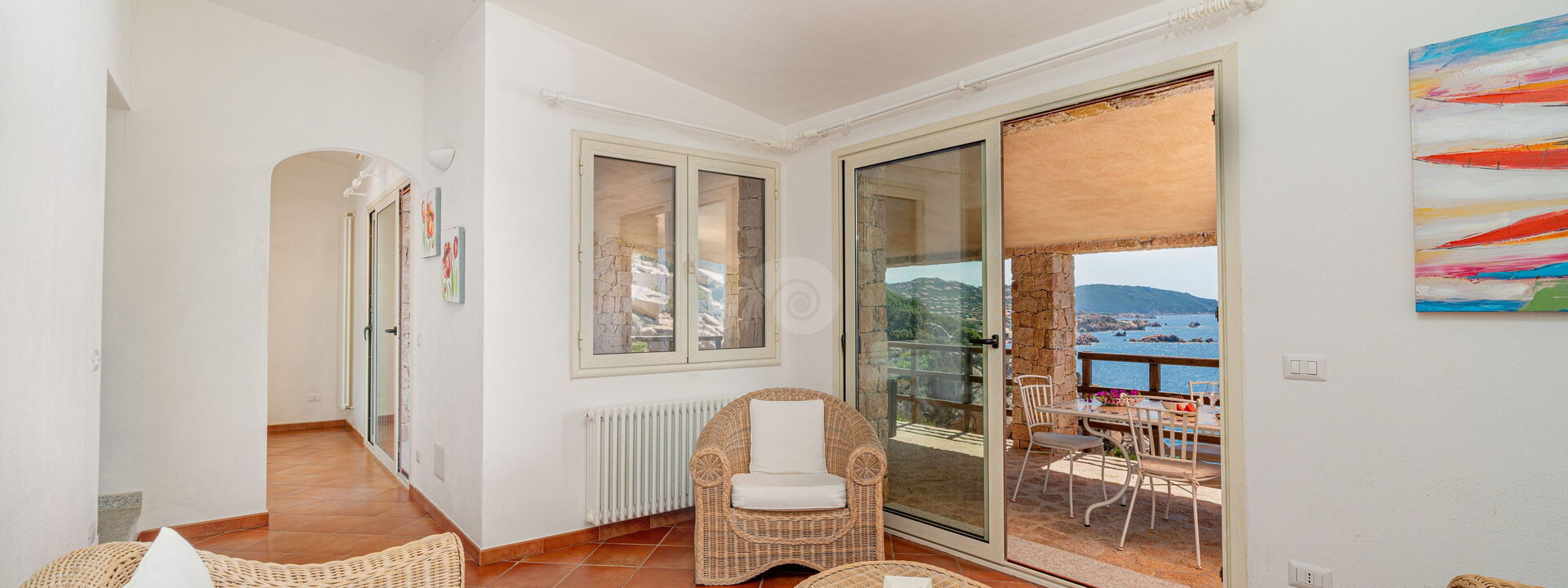 Villa Il Saluto Del Sole: Wohnzimmer