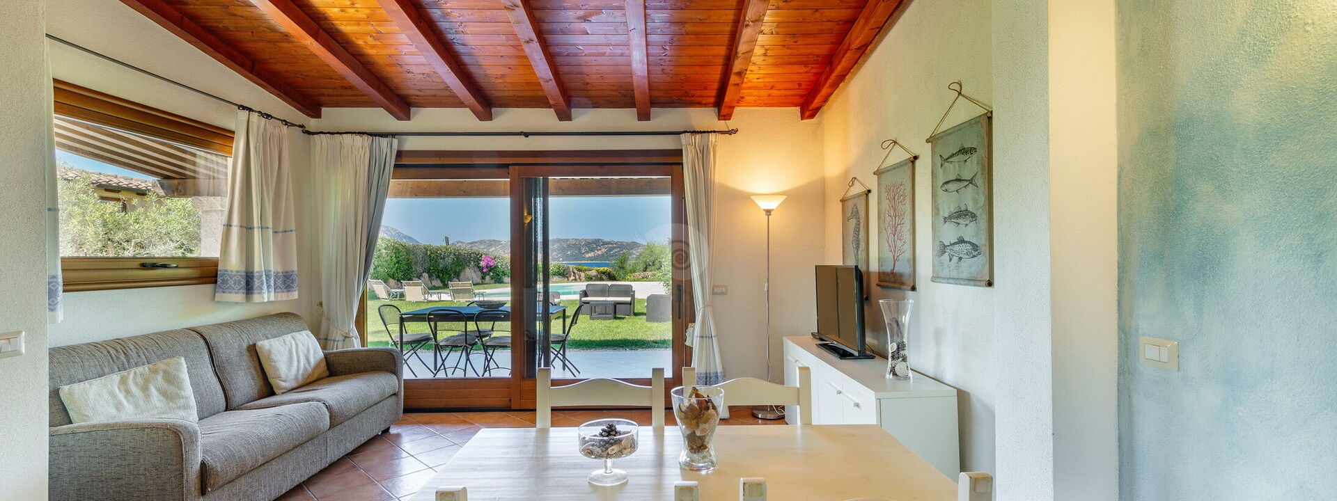 Villa Salinedda: Living Room