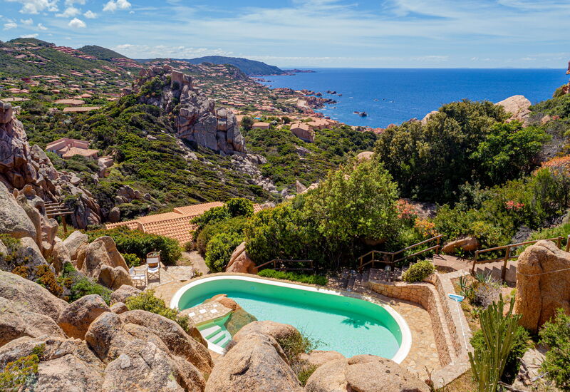 Villa Josephine: Ansichten, Schwimmbad