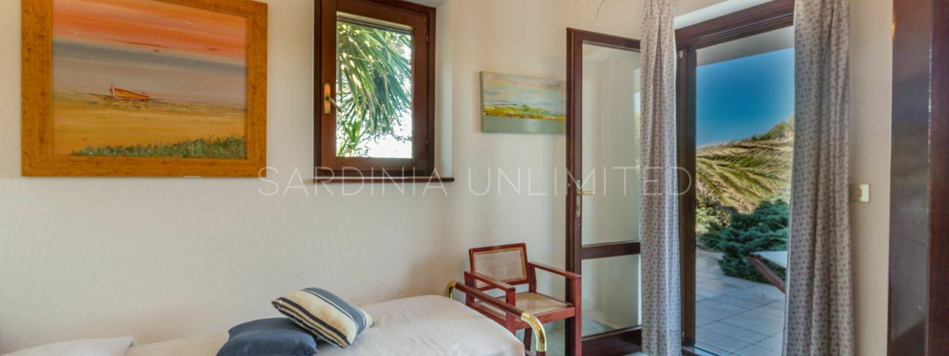 Villa Sassifraga: chambre à coucher