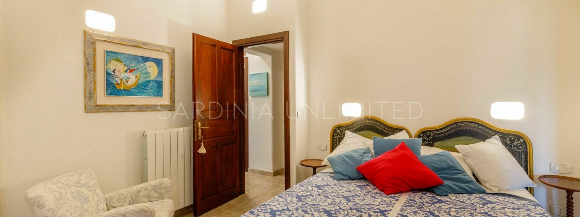 Villa Sassifraga: chambre à coucher