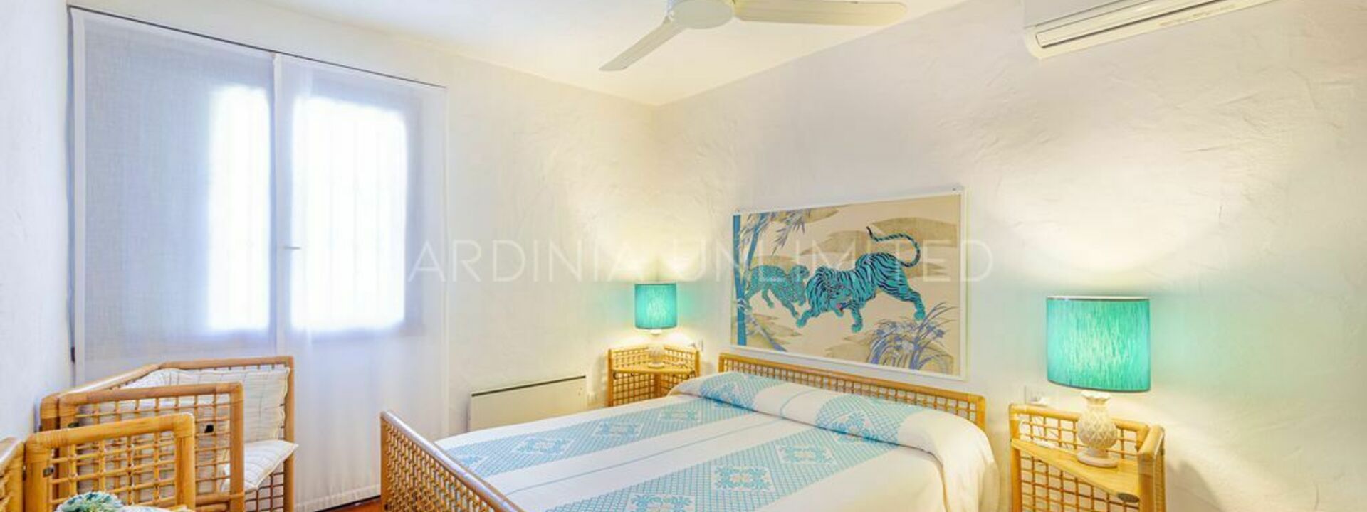 Villa Li Cuncheddi: Camera da letto