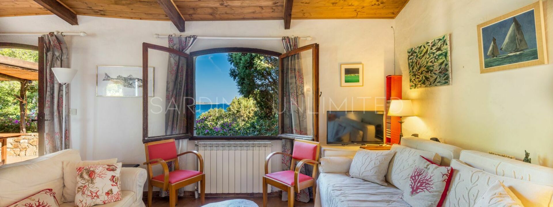 Villa Ammirando Tavolara: Salon