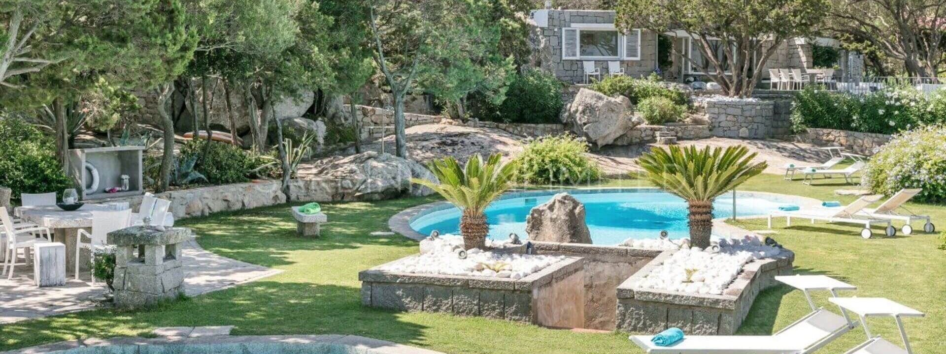 Villa Surzaga: luxury Villa for rent in Porto Cervo with two private pools, sea view