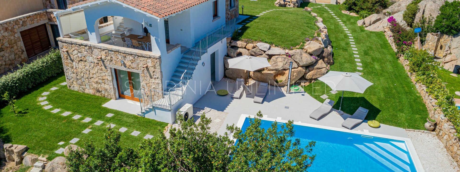 Villa Punta Molara: Holiday villa for rent in San Teodoro with private pool and well-finished lawn