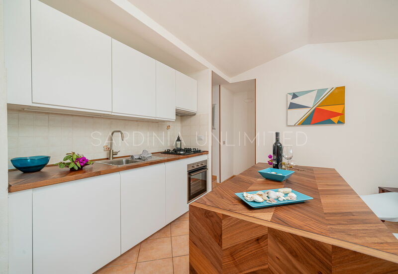 Villa Violetta Nellie: Esszimmer, Küche, Wohnzimmer