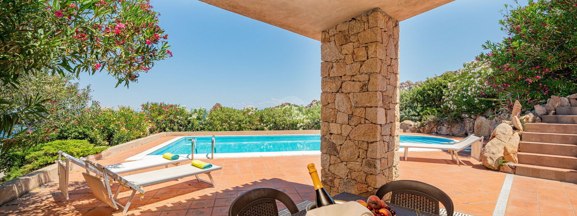 Villetta Porcospino: Балкон / Терраса / Патио, бассейн