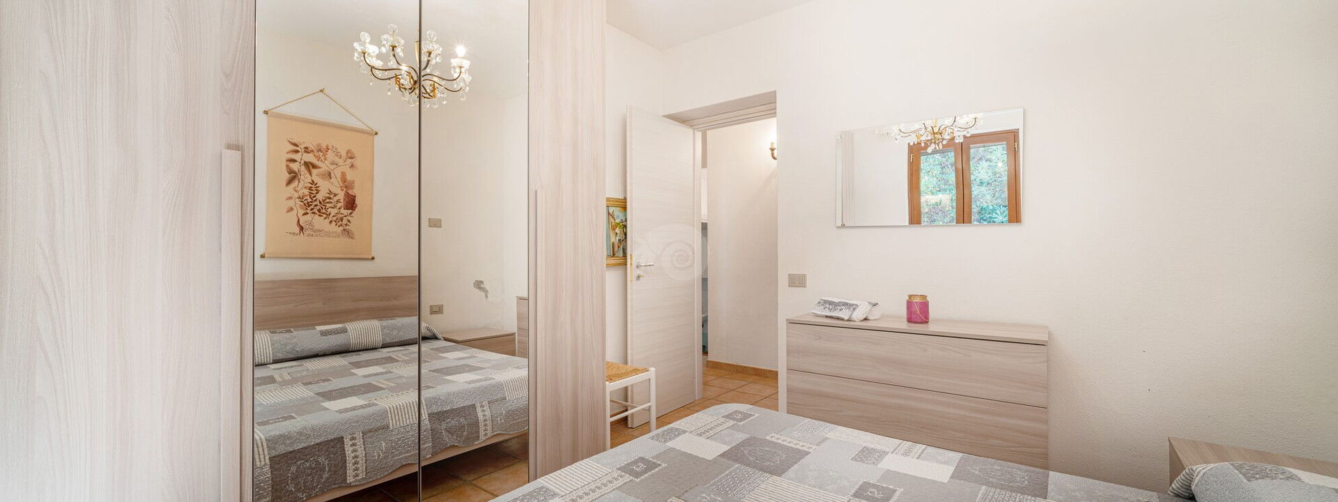 Villetta Porcospino: Спальня