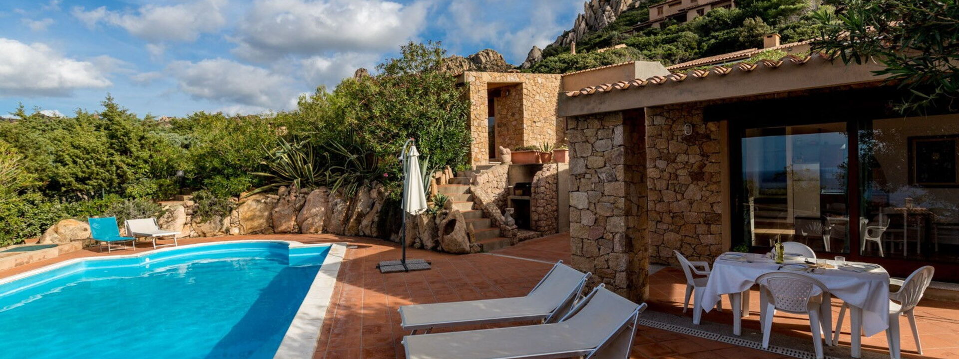 Villetta Porcospino: бассейн, Взгляды