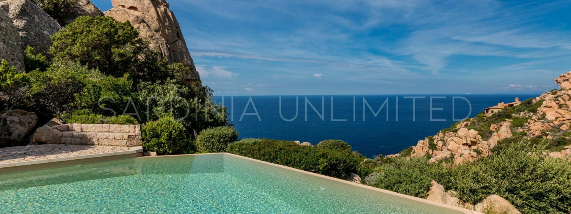 Rifugio Degli Architetti: Renommierte Designvilla mit privatem Pool in Costa Paradiso.