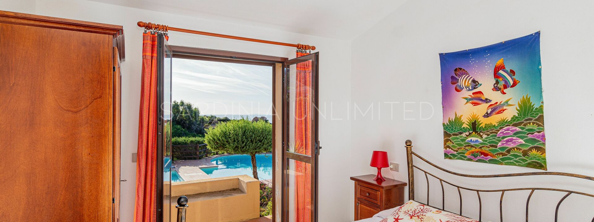 Villetta Ginepro Arancione: chambre à coucher