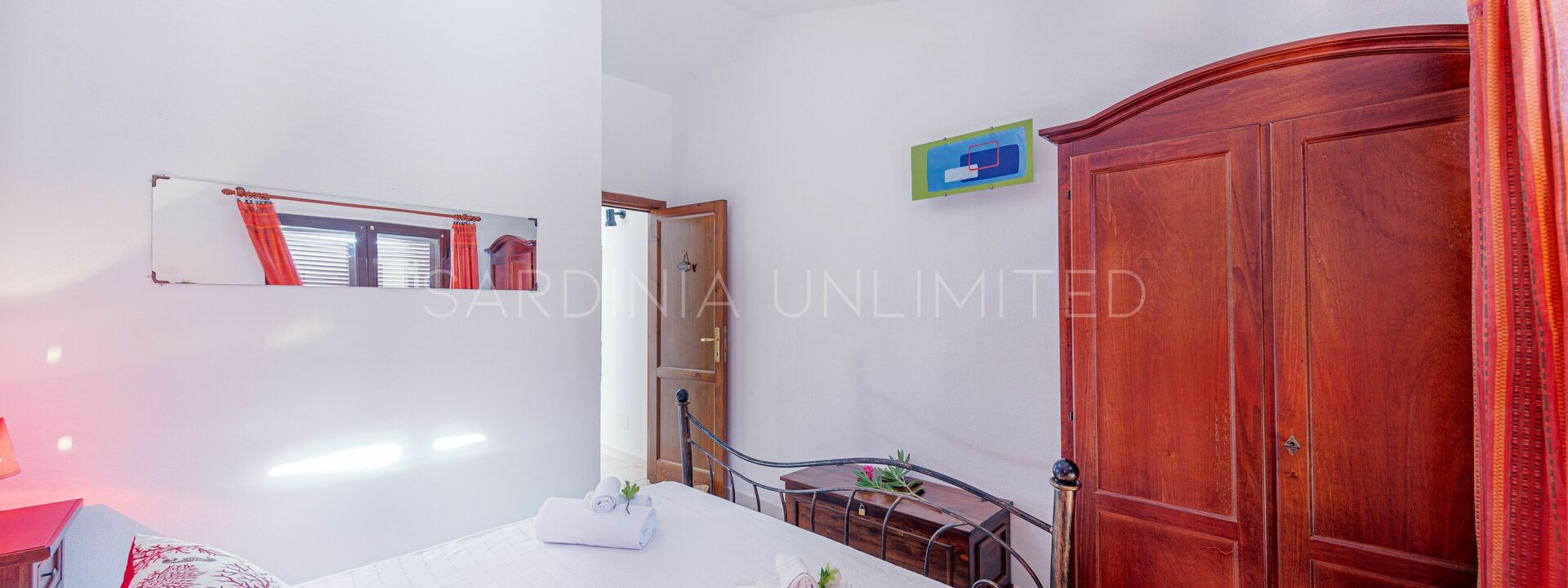 Villetta Ginepro Arancione: chambre à coucher