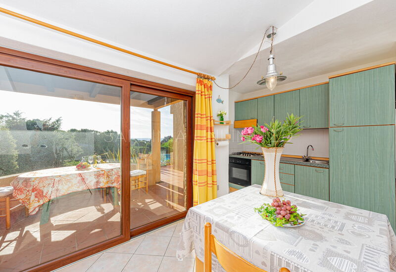 Villetta Ginepro Arancione: Keuken, Lunchroom