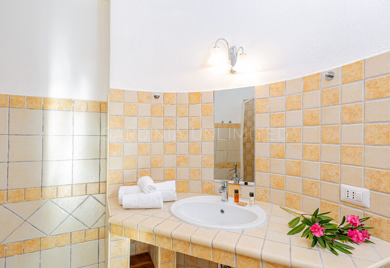 Villetta Ginepro Arancione: Badkamer