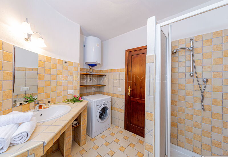Villetta Ginepro Arancione: Badkamer