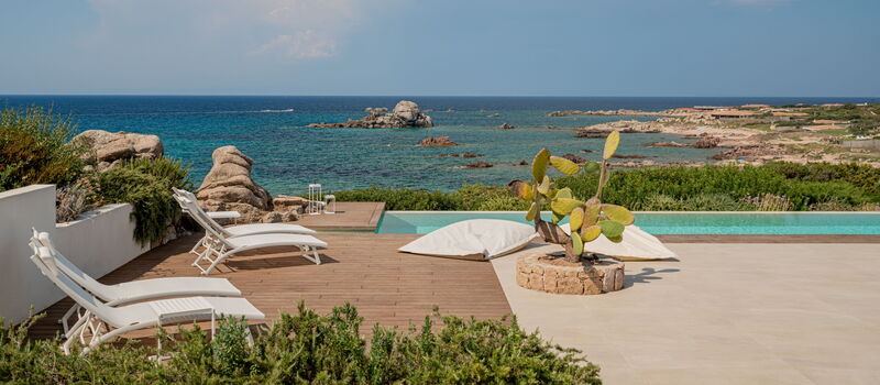 Just a few steps from the sea